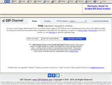 Tablet Screenshot of cefchannel.com